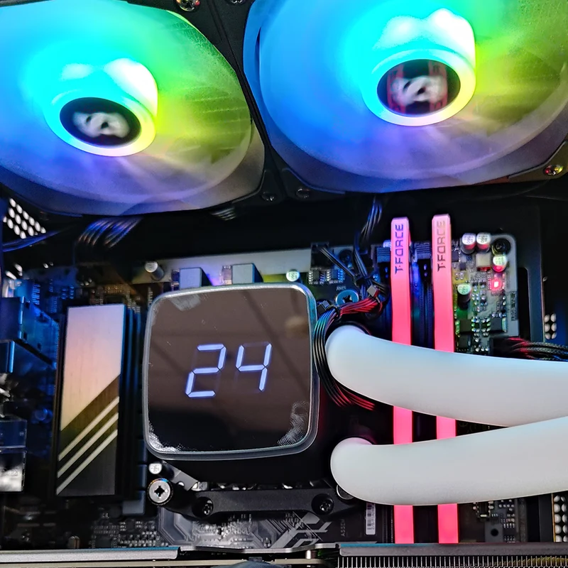 Aurora Tesseract X 50 Black Desktop Gaming PC | AMD Ryzen 7 8700F | 32GB RAM | 1TB SSD | RTX 5070 | Windows 11 Pro