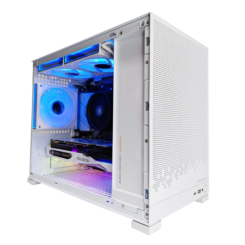 Alpha D32 White Desktop Gaming PC | AMD Ryzen 5 5600 | 16GB RAM | 512GB SSD | RX 7600 | Windows 11 Pro