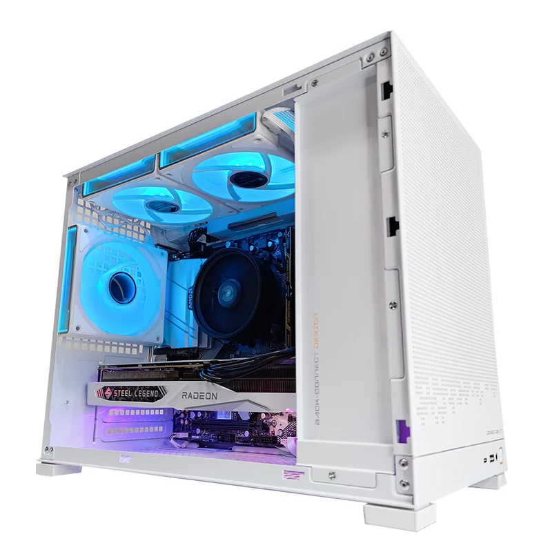 Alpha D32 White Desktop Gaming PC | AMD Ryzen 5 5600 | 16GB RAM | 512GB SSD | RX 7600 | Windows 11 Pro