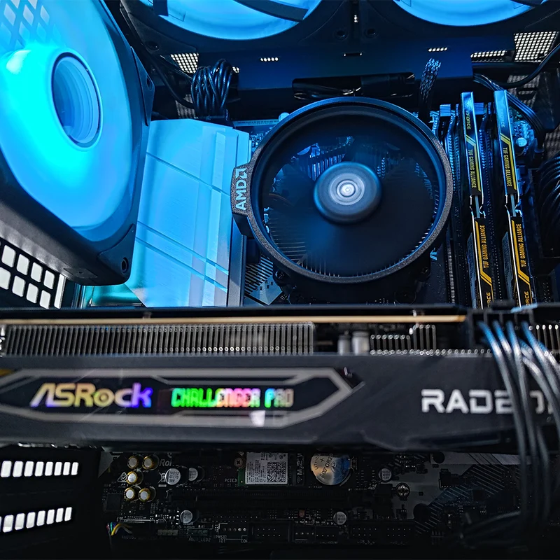 Alpha D32 Black Desktop Gaming PC | AMD Ryzen 5 5600 | 16GB RAM | 512GB SSD | RX 7600 | Windows 11 Pro