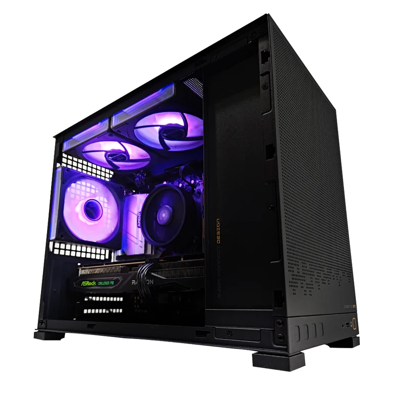 Alpha D32 Black Desktop Gaming PC | AMD Ryzen 5 5600 | 16GB RAM | 512GB SSD | RX 7600 | Windows 11 Pro