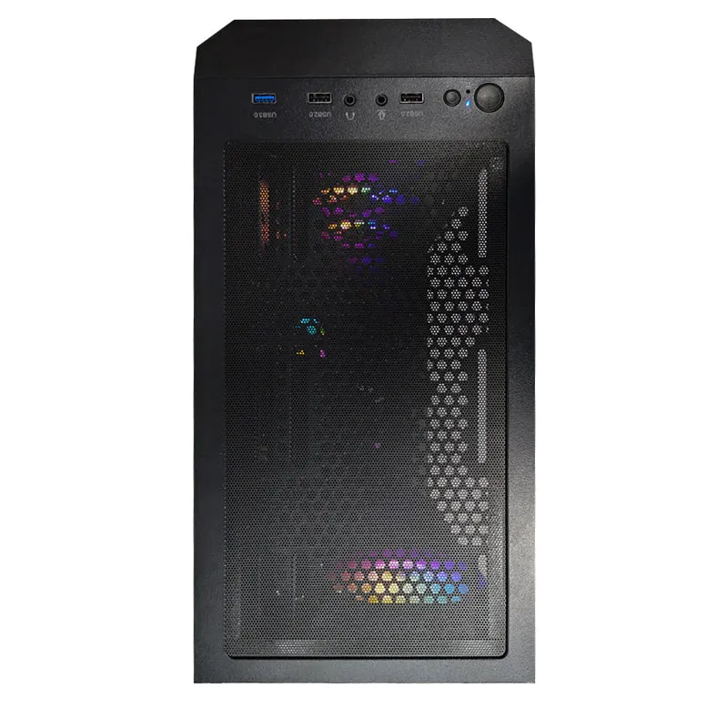 Alpha Breeze Black Desktop Gaming PC | Intel Core i5 14400F | 16GB RAM | 512GB SSD | RTX 4060 | Windows 11 Pro
