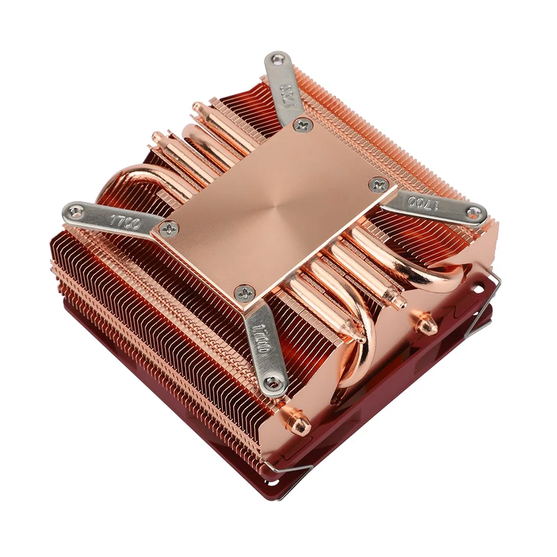 Thermalright AXP90-X53 Full HTPC/ITX Low-Profile CPU Air Cooler (Orange)