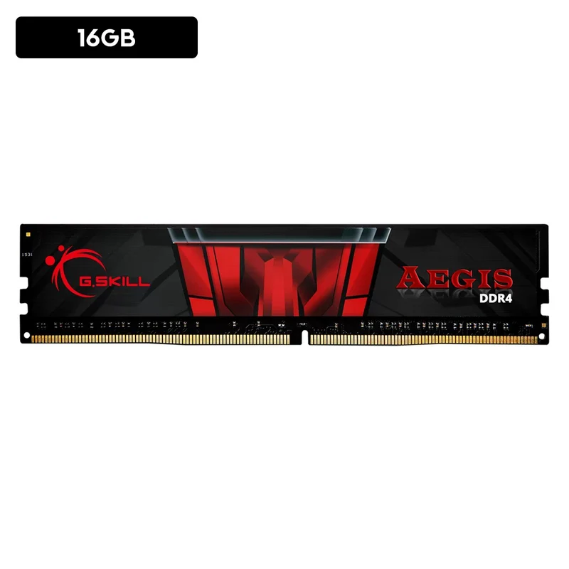 G.Skill Aegis DDR4 3200 MHz CL16-18-18-38 1.35v Intel XMP Desktop Memory (8GB, 16GB)
