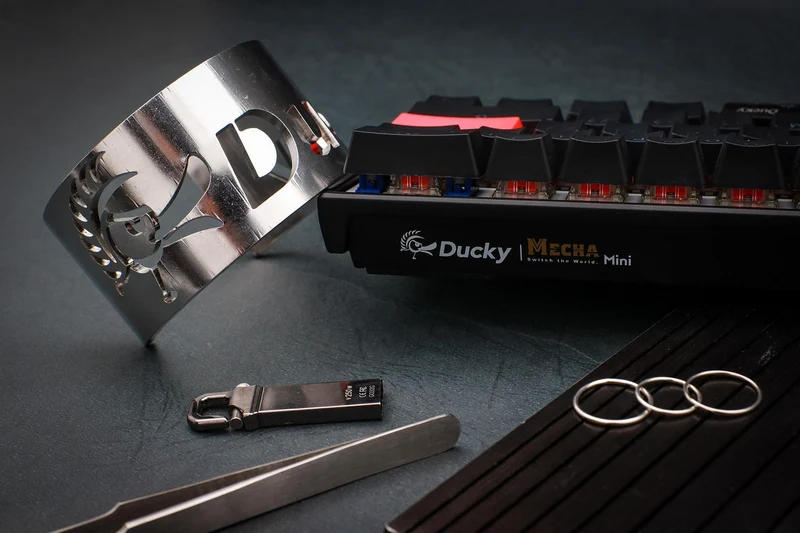 Ducky Mecha Mini V2 Mechanical Keyboard (Cherry Mx RGB Red Switch) (DKME2061ST-RUSPDAAT1)