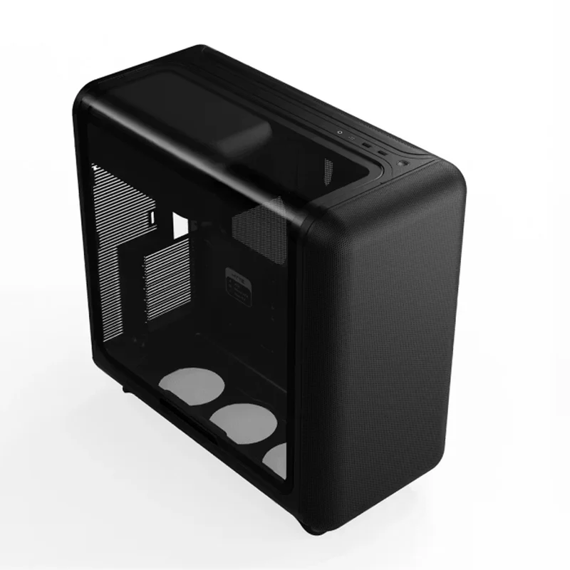 Hyte X50 ATX Mid-Tower Modern Performance PC Case (Pitch Black, Snow White, Matcha, Strawberry Milk)