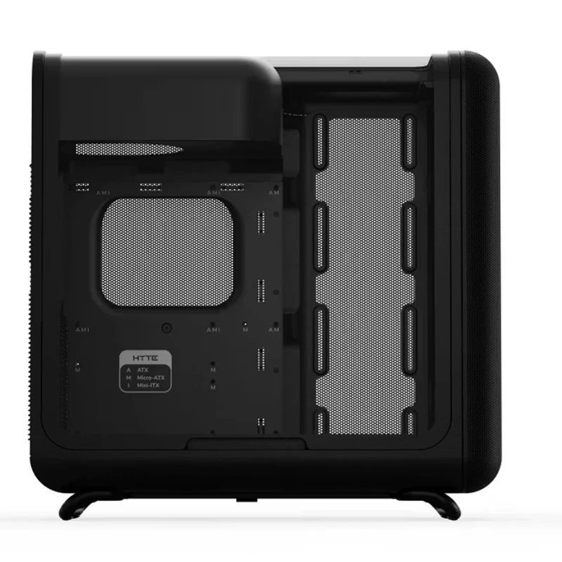 Hyte X50 ATX Mid-Tower Modern Performance PC Case (Pitch Black, Snow White, Matcha, Strawberry Milk)