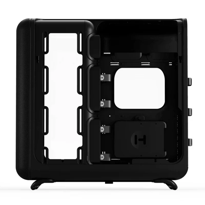 Hyte X50 ATX Mid-Tower Modern Performance PC Case (Pitch Black, Snow White, Matcha, Strawberry Milk)