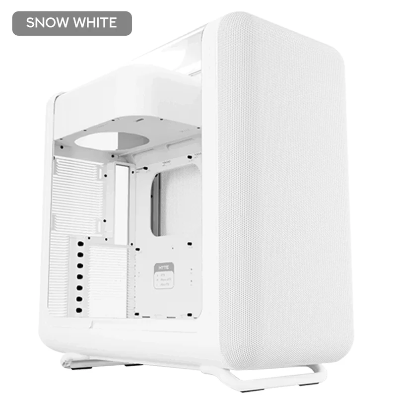 Hyte X50 ATX Mid-Tower Modern Performance PC Case (Pitch Black, Snow White, Matcha, Strawberry Milk)