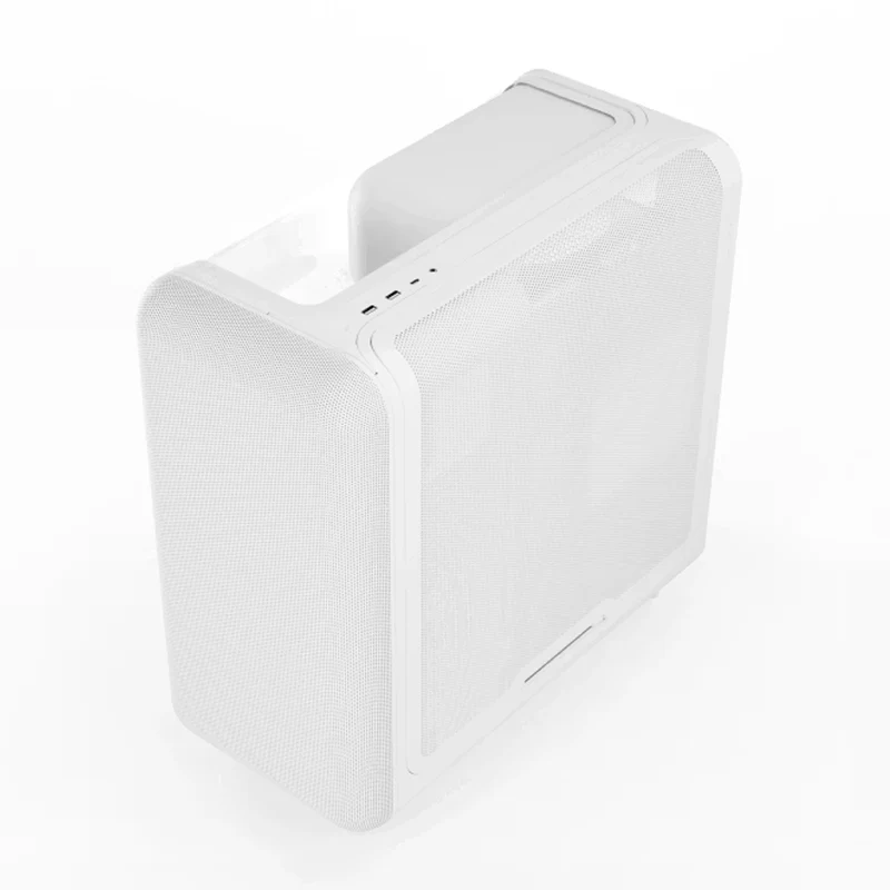 Hyte X50 ATX Mid-Tower Modern Performance PC Case (Pitch Black, Snow White, Matcha, Strawberry Milk)