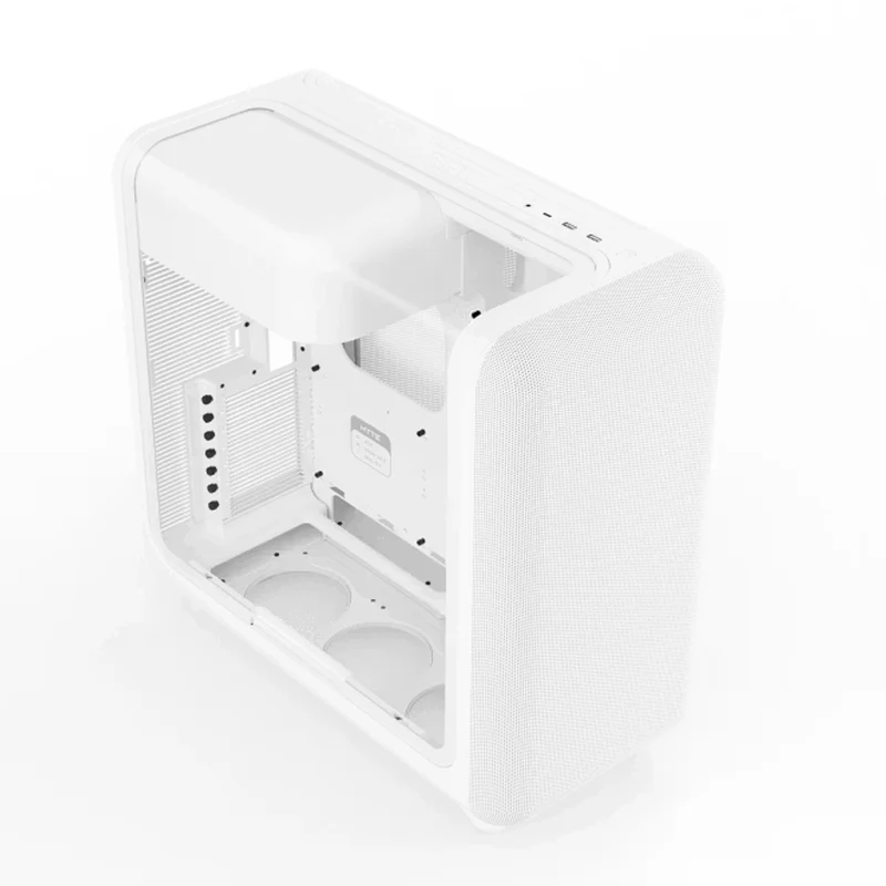 Hyte X50 ATX Mid-Tower Modern Performance PC Case (Pitch Black, Snow White, Matcha, Strawberry Milk)