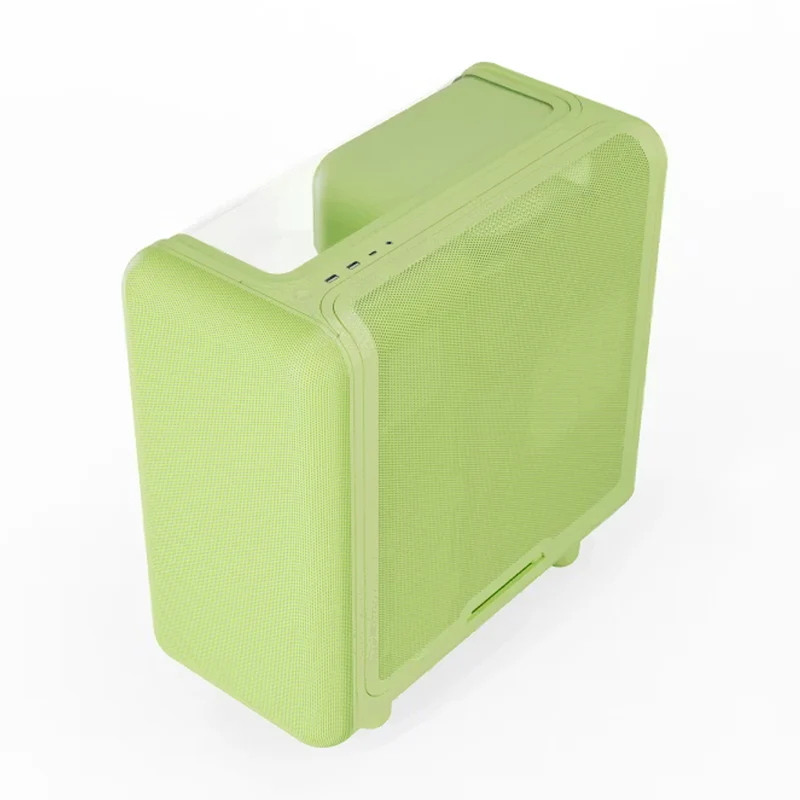 Hyte X50 ATX Mid-Tower Modern Performance PC Case (Pitch Black, Snow White, Matcha, Strawberry Milk)