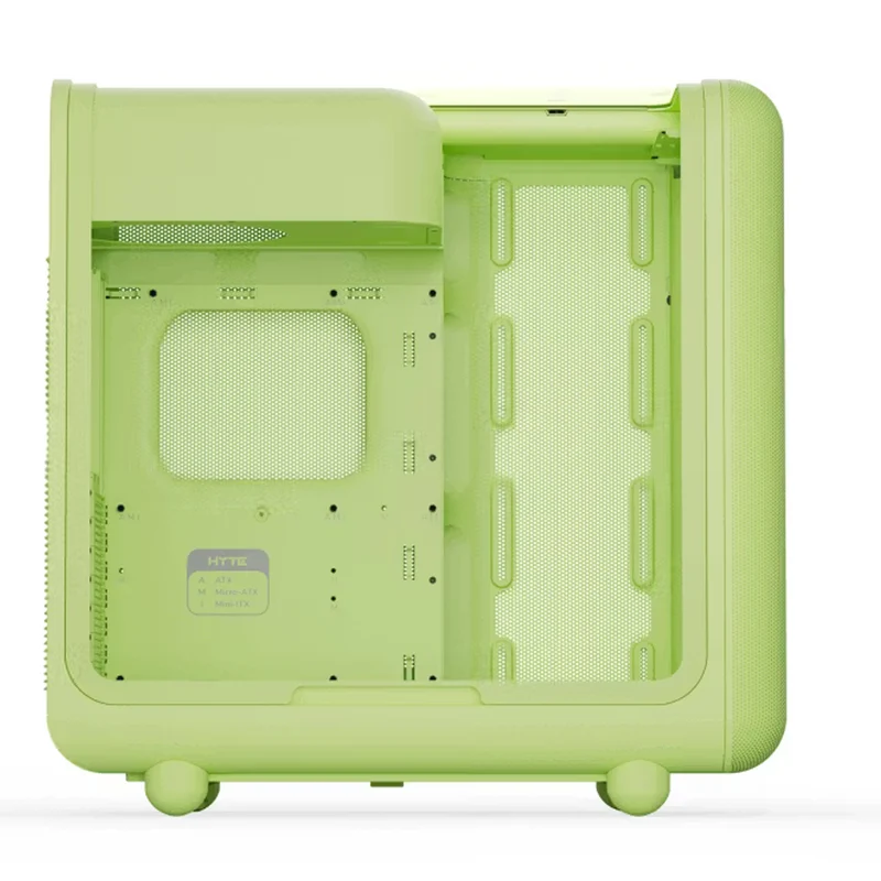 Hyte X50 ATX Mid-Tower Modern Performance PC Case (Pitch Black, Snow White, Matcha, Strawberry Milk)
