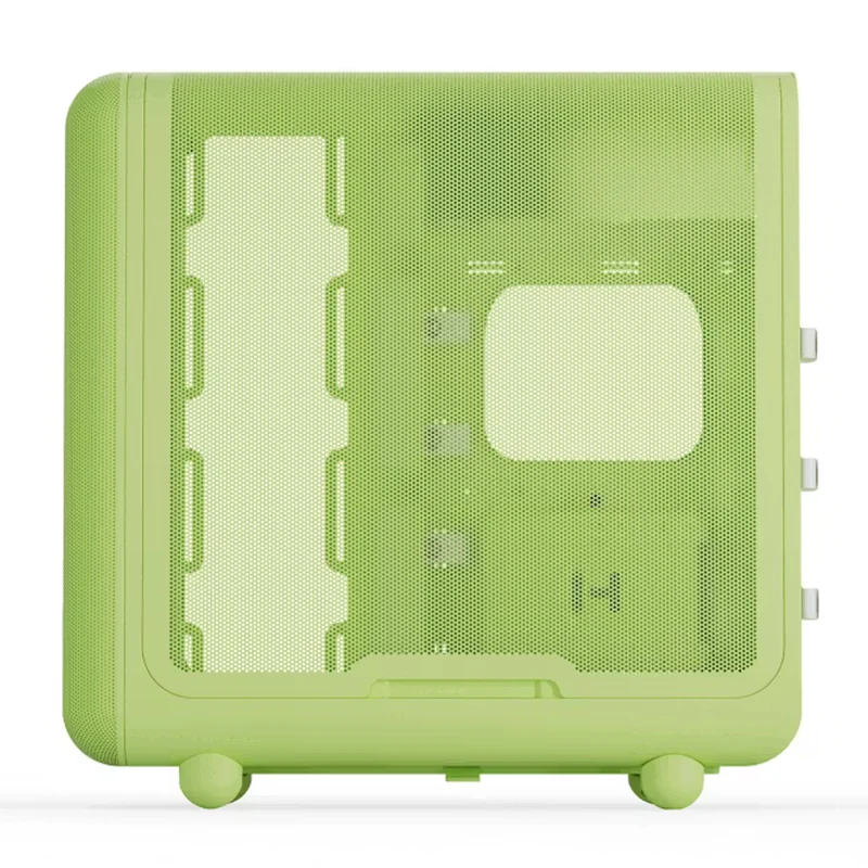 Hyte X50 ATX Mid-Tower Modern Performance PC Case (Pitch Black, Snow White, Matcha, Strawberry Milk)