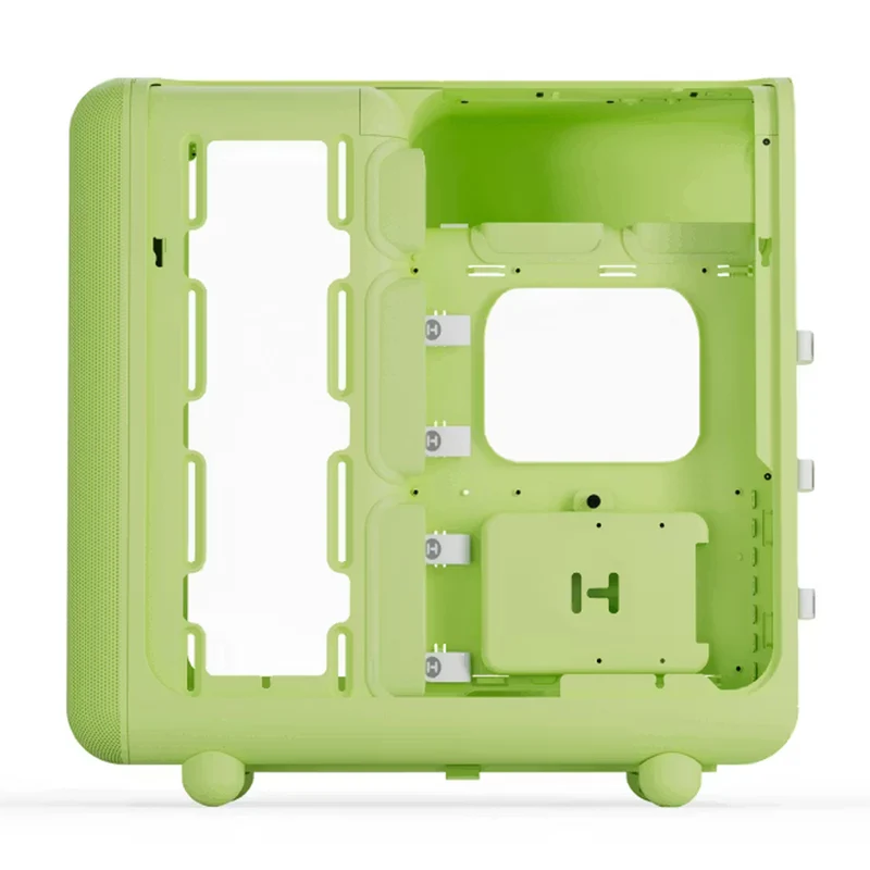 Hyte X50 ATX Mid-Tower Modern Performance PC Case (Pitch Black, Snow White, Matcha, Strawberry Milk)