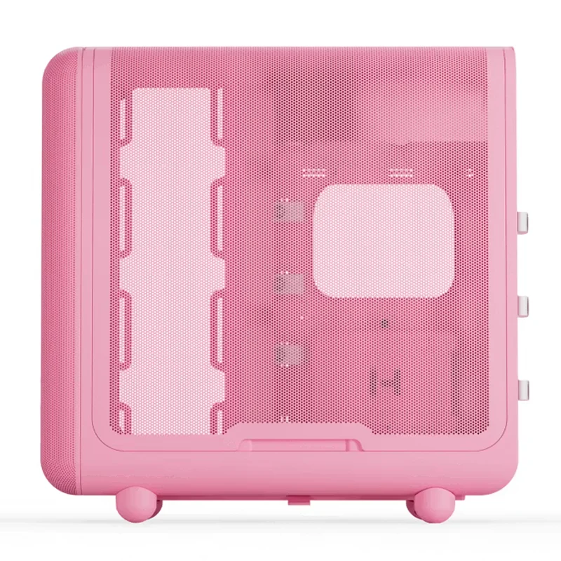 Hyte X50 ATX Mid-Tower Modern Performance PC Case (Pitch Black, Snow White, Matcha, Strawberry Milk)