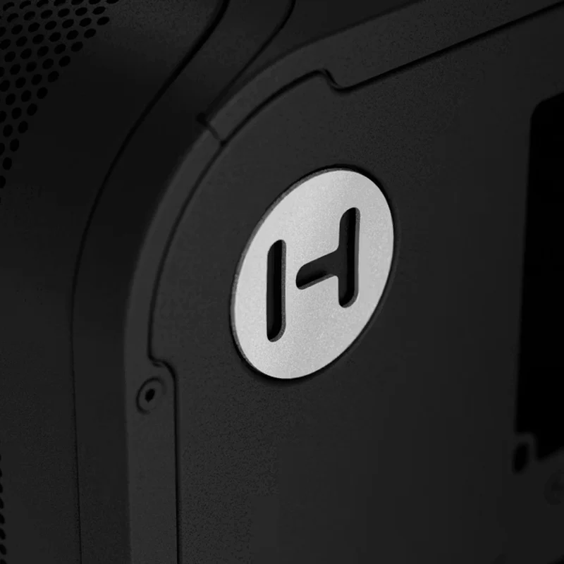 Hyte X50 Air Full-Coverage Micro-Mesh ATX Mid-Tower Modern Performance PC Case (Pitch Black, Snow White)