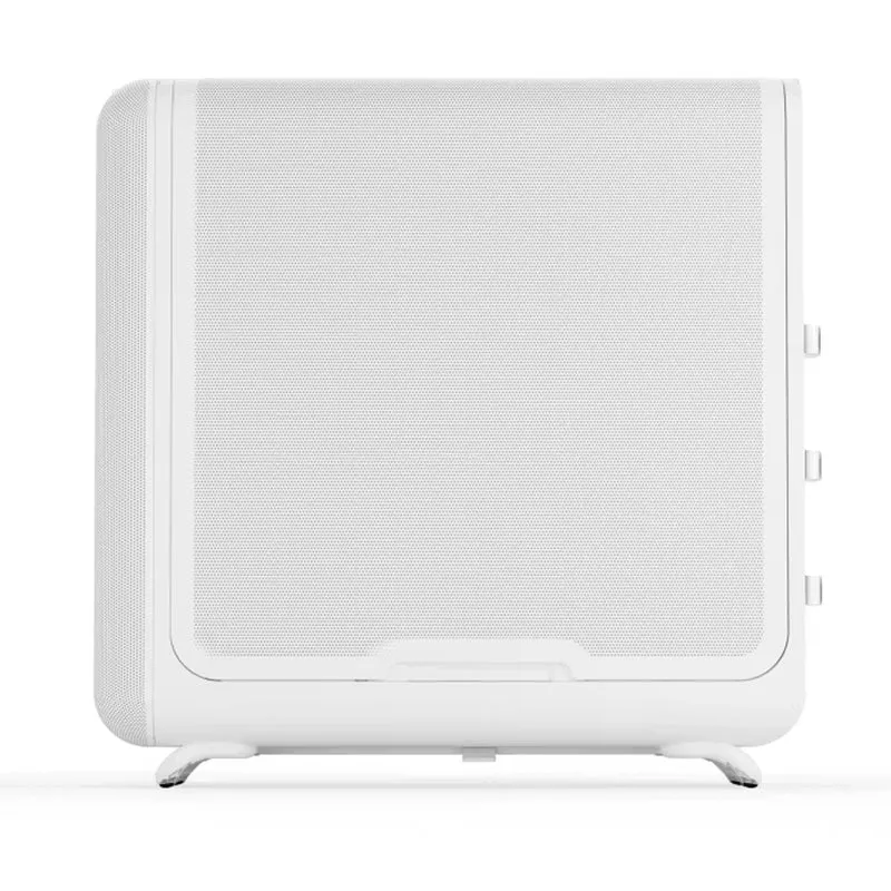 Hyte X50 Air Full-Coverage Micro-Mesh ATX Mid-Tower Modern Performance PC Case (Pitch Black, Snow White)
