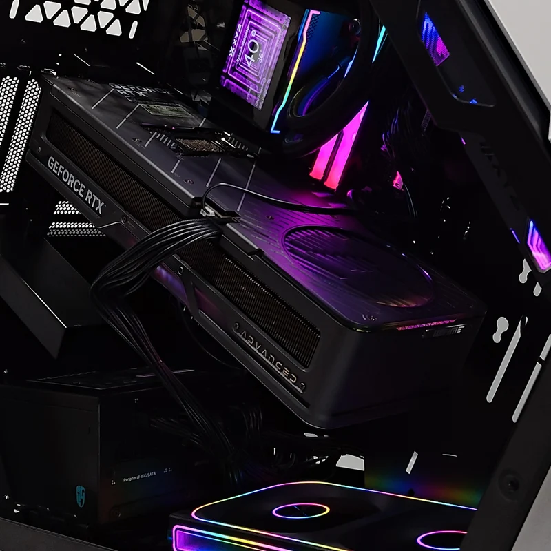 Ultra TR03-A Black Desktop Gaming PC | AMD Ryzen 7 9800X3D | 32GB RAM | 2TB SSD | RTX 5080 | Windows 11 Pro