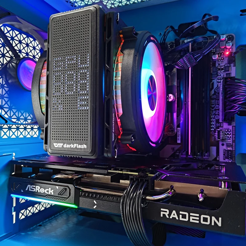 Sigma Macube 110 Green Desktop Gaming PC | AMD Ryzen 7 7700 | 16GB RAM | 1TB SSD | RX 9060 XT | Windows 11 Pro