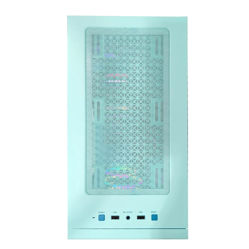 Sigma Macube 110 Green Desktop Gaming PC | AMD Ryzen 7 7700 | 16GB RAM | 1TB SSD | RX 9060 XT | Windows 11 Pro