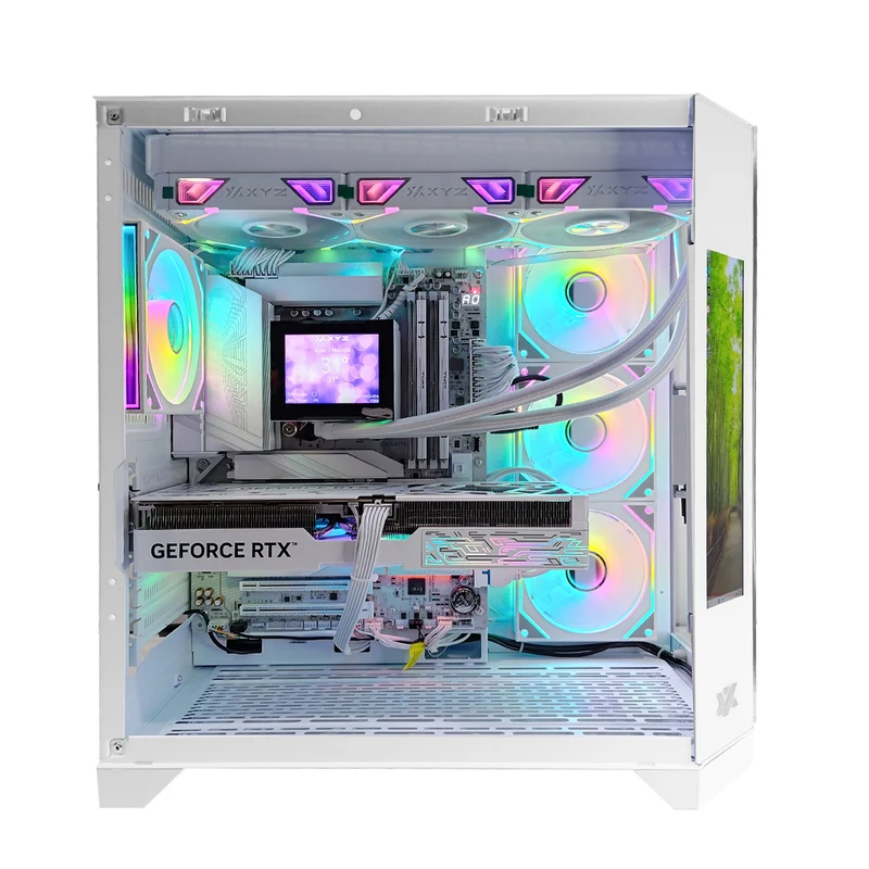 Ultra Neutron White Desktop Gaming PC | AMD Ryzen 7 9800X3D | 32GB RAM | 2TB SSD | RTX 5080 OC | Windows 11 Pro