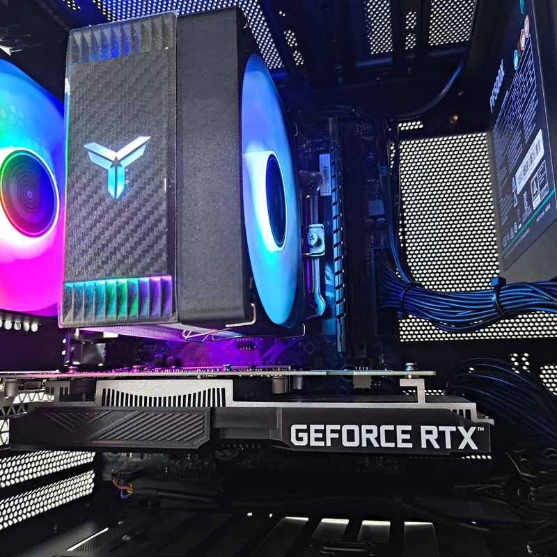 Alpha C6 Max Black Desktop Gaming PC | AMD Ryzen 5 5500 | 16GB RAM | 512GB SSD | RTX 3050 | Windows 11 Pro