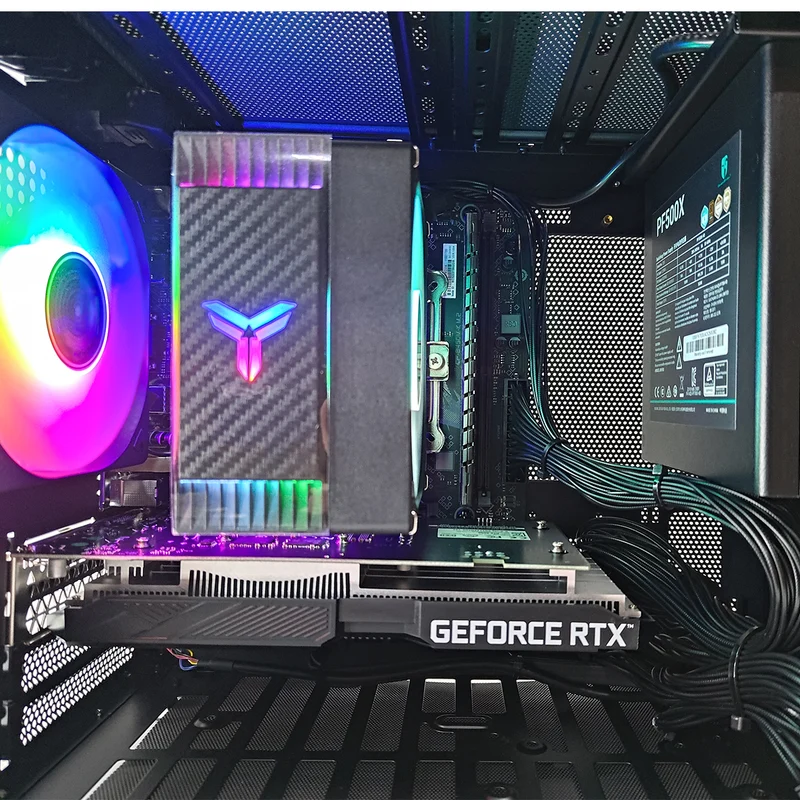 Alpha C6 Max Black Desktop Gaming PC | AMD Ryzen 5 5500 | 16GB RAM | 512GB SSD | RTX 3050 | Windows 11 Pro
