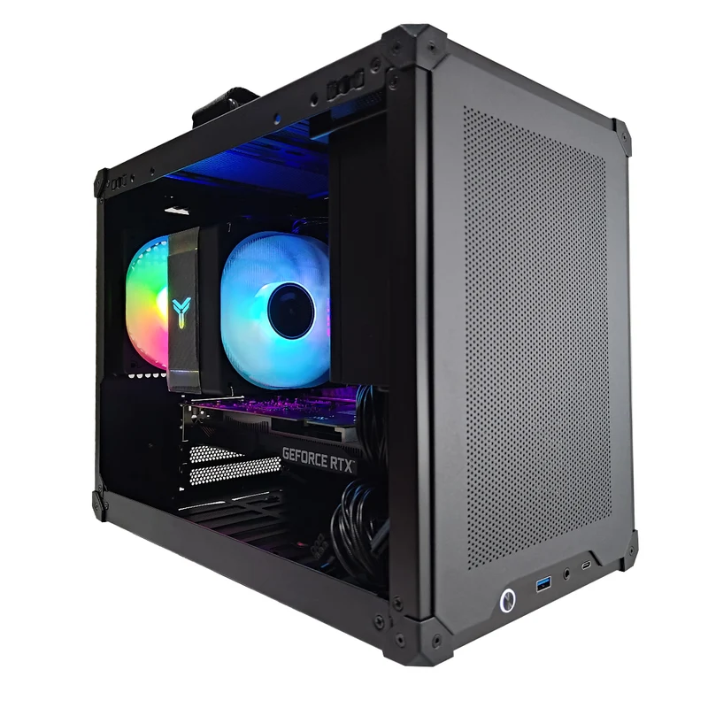 Alpha C6 Max Black Desktop Gaming PC | AMD Ryzen 5 5500 | 16GB RAM | 512GB SSD | RTX 3050 | Windows 11 Pro