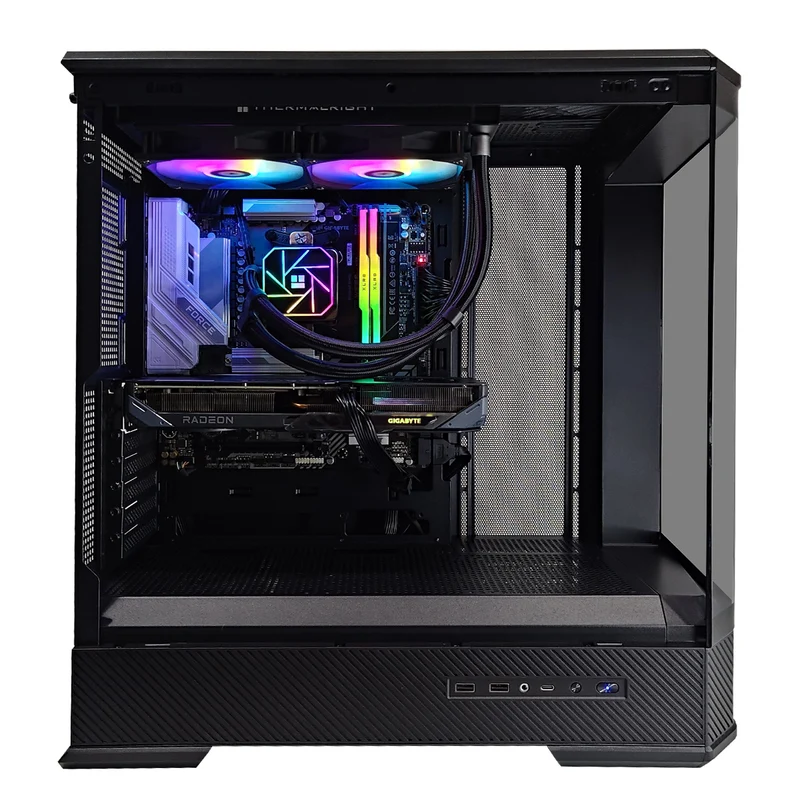 Powered by Gigabyte: Renderix Desktop Gaming PC | AMD Ryzen 7 7700 | 32GB RAM | 1TB SSD | RX 9060 XT | Windows 11 Pro
