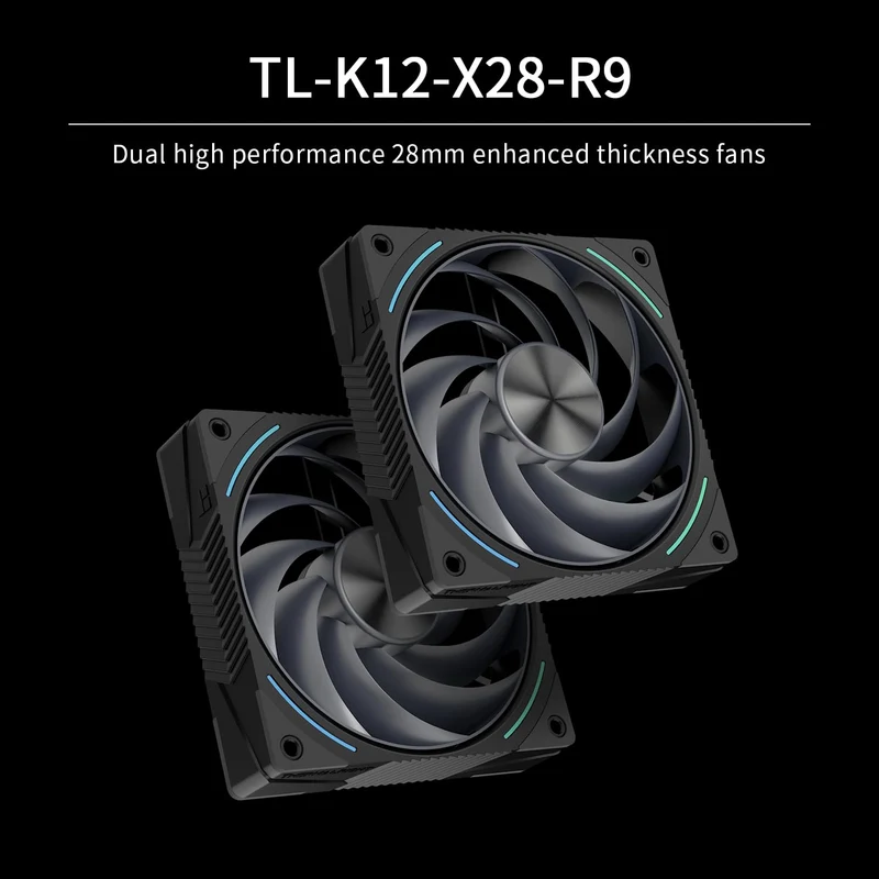 Thermalright Phantom Spirit 120 Vision Evo Dual Tower CPU Air Cooler (Black)