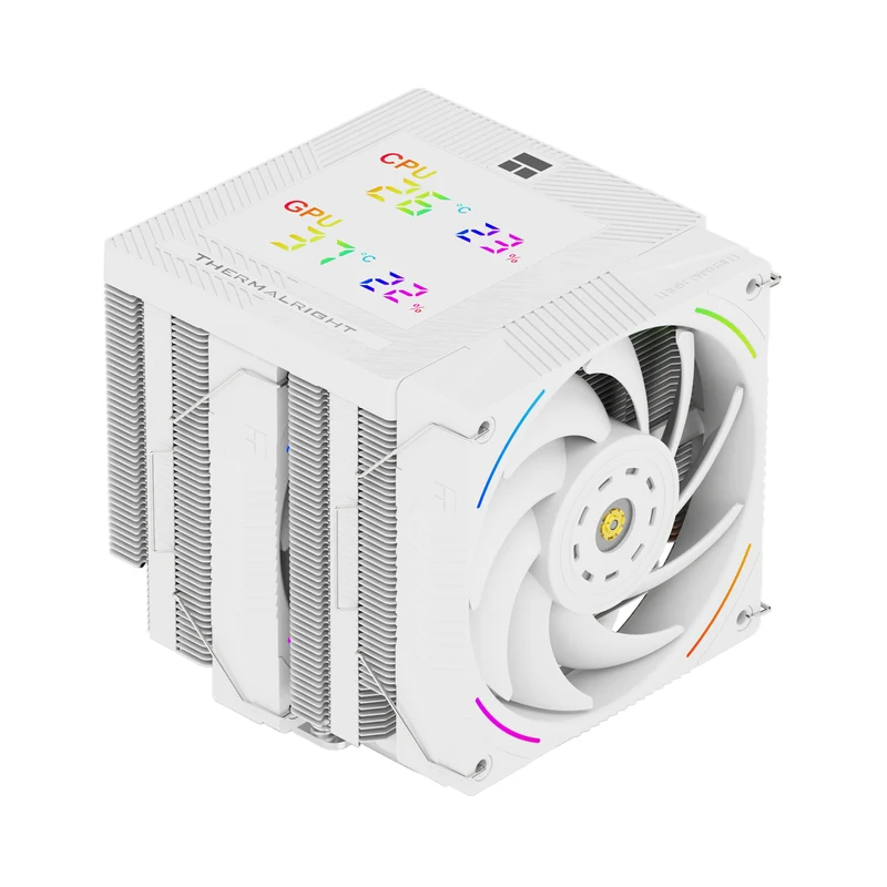 Thermalright Phantom Spirit 120 Digital Dual Tower CPU Air Cooler (Snow)