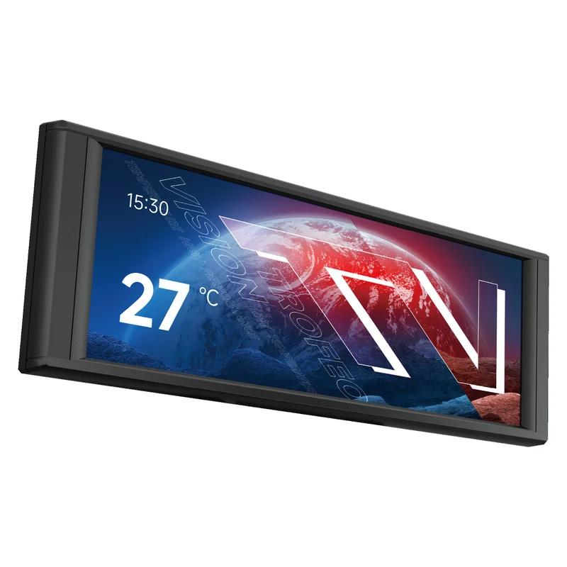 Thermalright Trofeo Vision LCD 6.86" IPS Type-C Screen (Black, White)