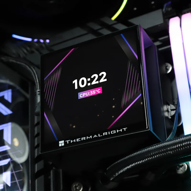 Thermalright Hyper Vision 360 ARGB AIO CPU Liquid Cooler (Black)