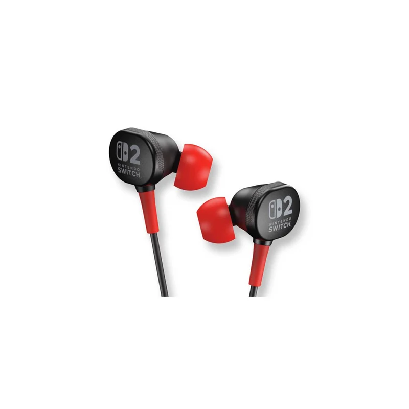 PowerA Wired Earbuds for Nintendo Switch 2 (Black)