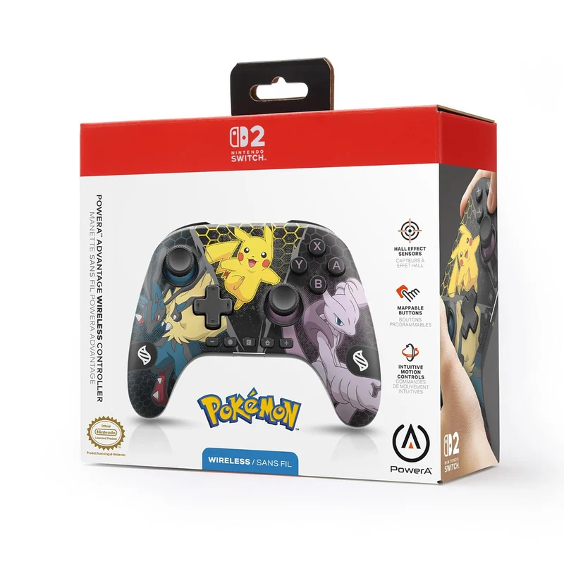 PowerA Advantage Wireless Controller for Nintendo Switch 2 (Pokemon: Mega Evolutions)