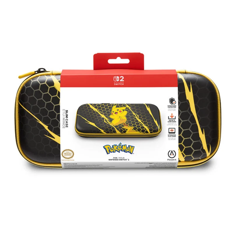 PowerA Slim Case for Nintendo Switch 2 (Pikachu Storm)