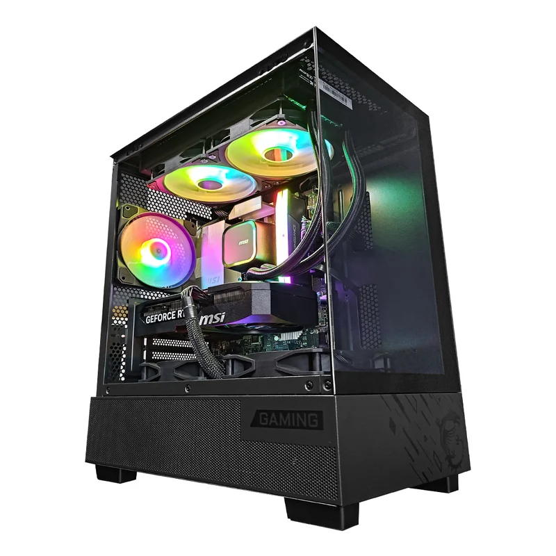 Aurora M110A Black Desktop Gaming PC | Intel Ultra 5 225 | 32GB RAM | 1TB SSD | RTX 5070 OC | Windows 11 Pro