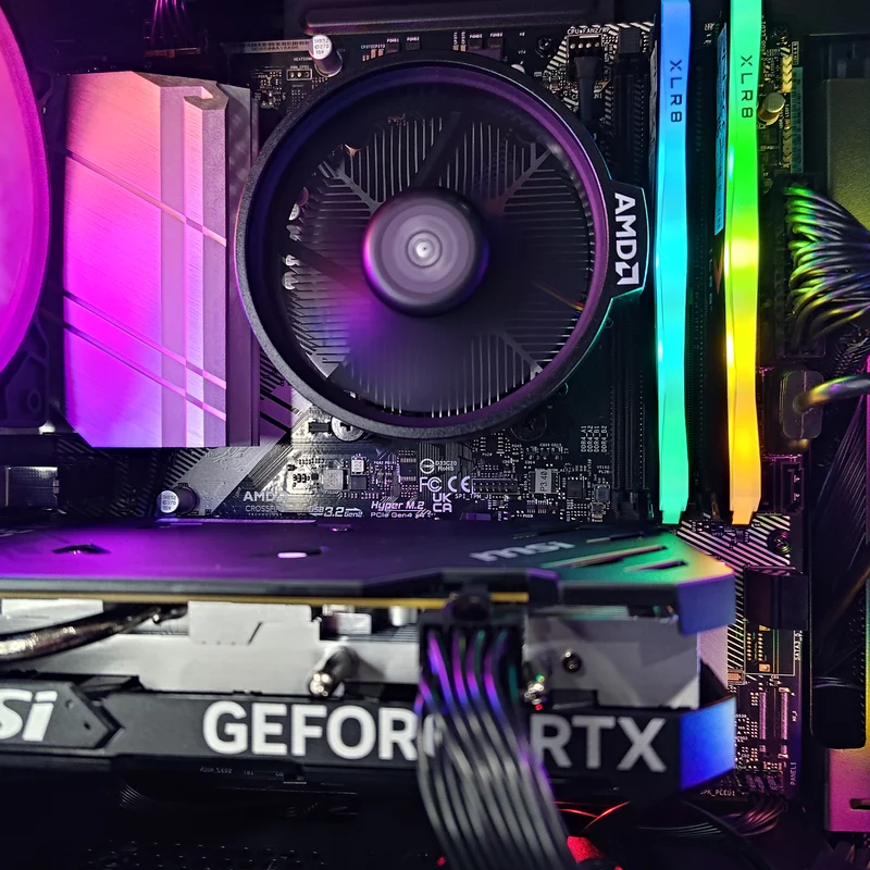 Alpha VX100M Black Desktop Gaming PC | AMD Ryzen 5 5600 | 16GB RAM | 512GB SSD | RTX 4060 | Windows 11 Pro