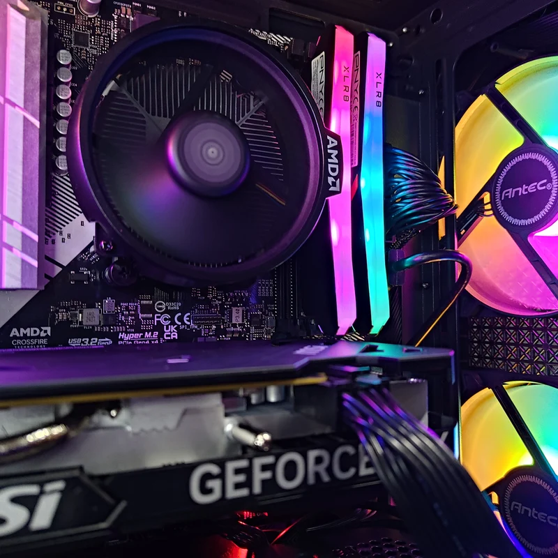 Alpha VX100M Black Desktop Gaming PC | AMD Ryzen 5 5600 | 16GB RAM | 512GB SSD | RTX 4060 | Windows 11 Pro