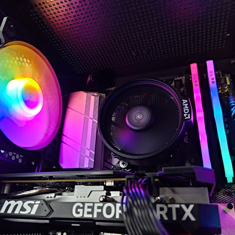 Alpha VX100M Black Desktop Gaming PC | AMD Ryzen 5 5600 | 16GB RAM | 512GB SSD | RTX 4060 | Windows 11 Pro