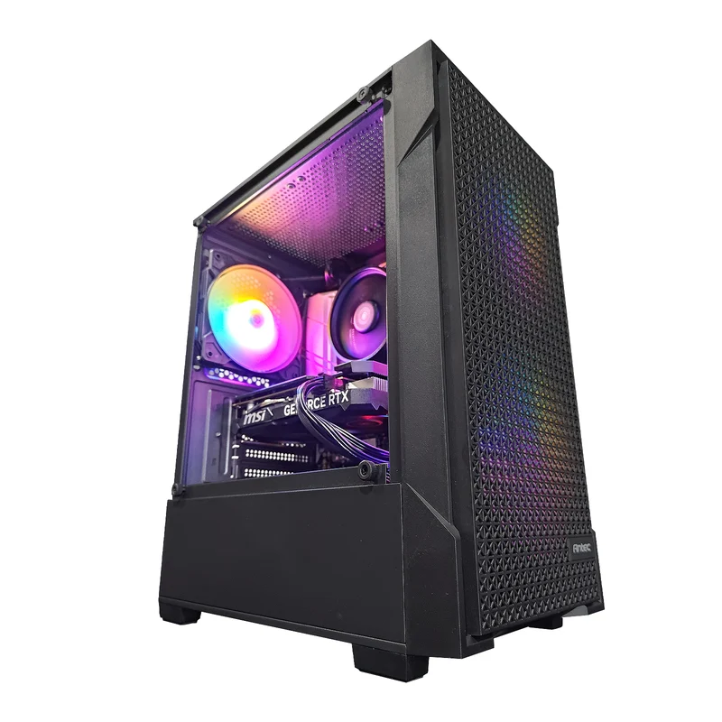 Alpha VX100M Black Desktop Gaming PC | AMD Ryzen 5 5600 | 16GB RAM | 512GB SSD | RTX 4060 | Windows 11 Pro