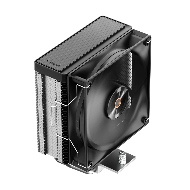 Ocypus Delta A40 Elite 4 Heat Pipe High-Performance Single-Tower Air Cooler (Black) (Delta-A40-BK1NNWN00E-GL)