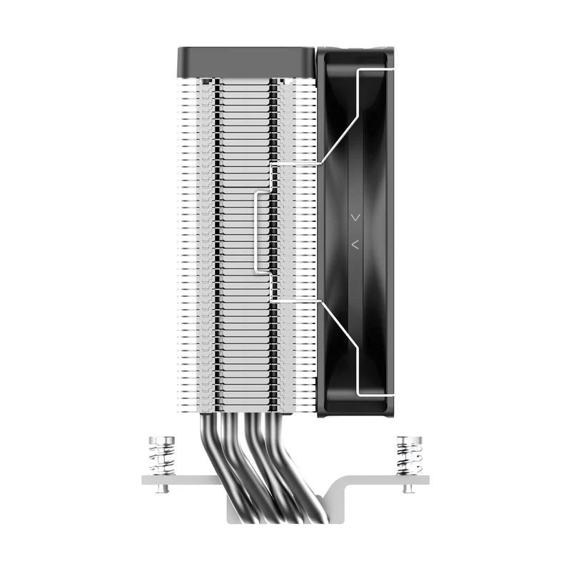 Ocypus Delta A40 Elite 4 Heat Pipe High-Performance Single-Tower Air Cooler (Black) (Delta-A40-BK1NNWN00E-GL)