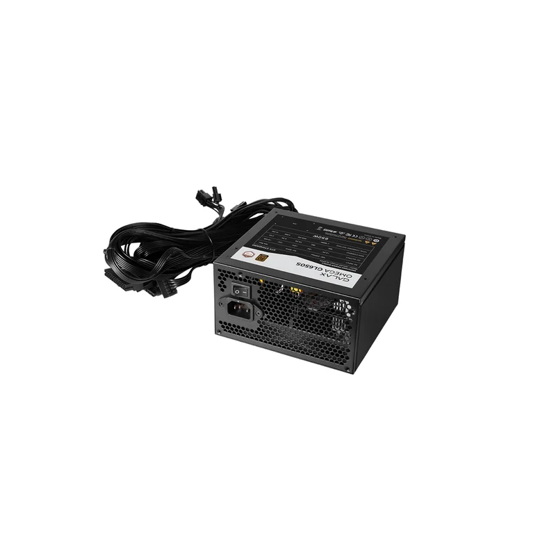 Galax Omega GL650S 650W 80+ Bronze & Cybenetics Bronze ATX 2.51 Non-Modular Power Supply (PGO65BOTNATB0)