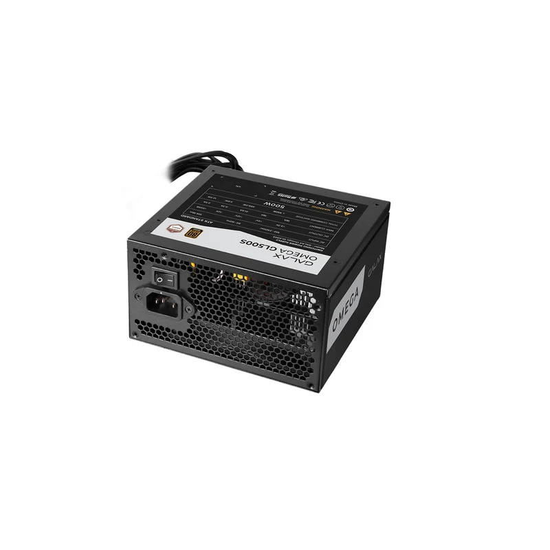 Galax Omega GL500S 500W 80+ Bronze & Cybenetics Bronze ATX 2.51 Non-Modular Power Supply (PGO50BOTNATB0)