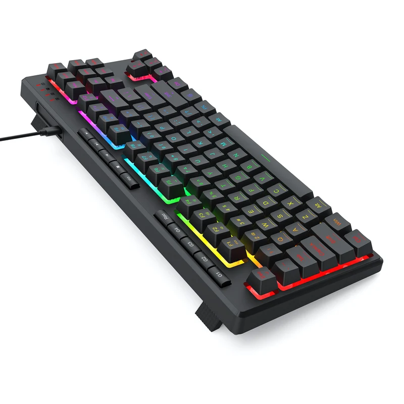 Redragon K516 Shiva RGB TKL 87-Keys Wired Backlit Gaming Keyboard