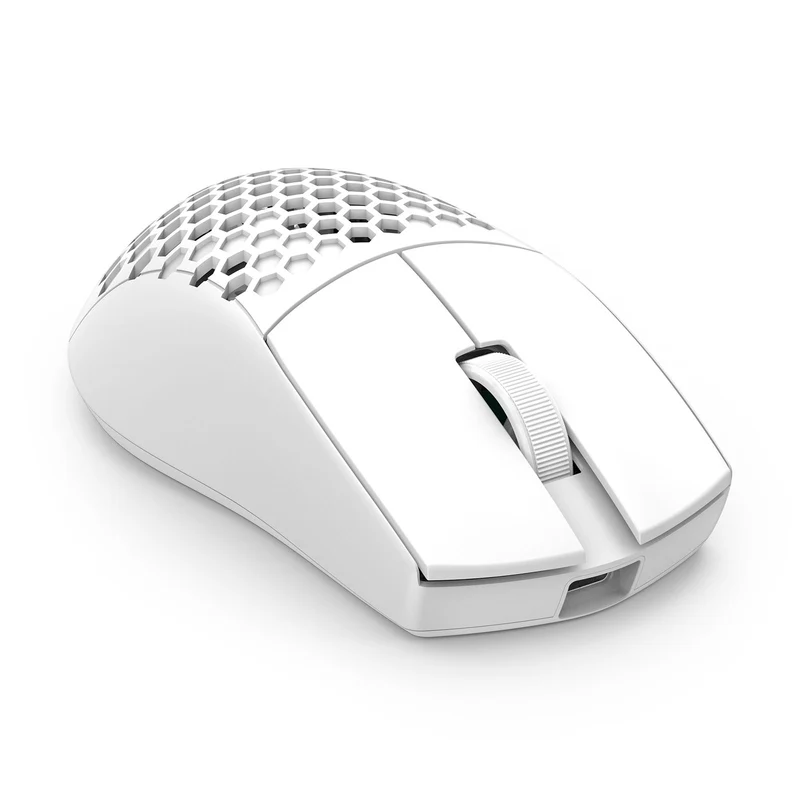 Redragon M725W-LIT Astrolabe Lite 10000DPI 3-Modes Honeycomb Lightweight Gaming Mouse (White)