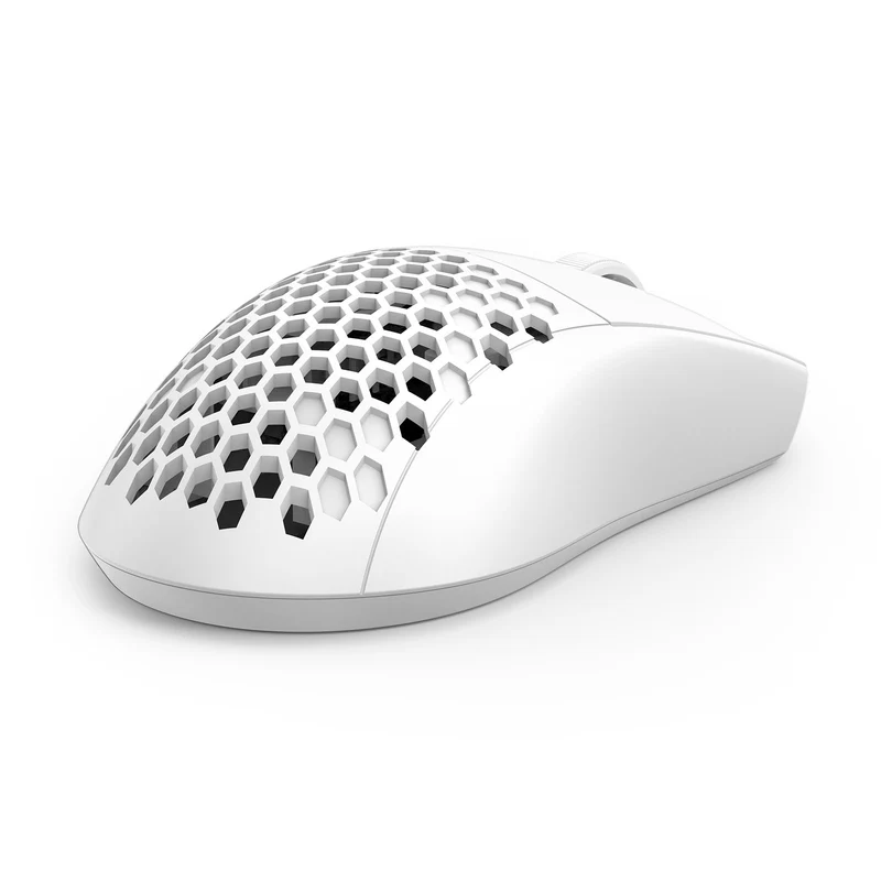 Redragon M725W-LIT Astrolabe Lite 10000DPI 3-Modes Honeycomb Lightweight Gaming Mouse (White)