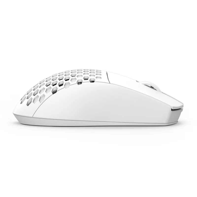 Redragon M725W-LIT Astrolabe Lite 10000DPI 3-Modes Honeycomb Lightweight Gaming Mouse (White)
